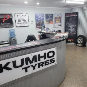 transit tyres reception area