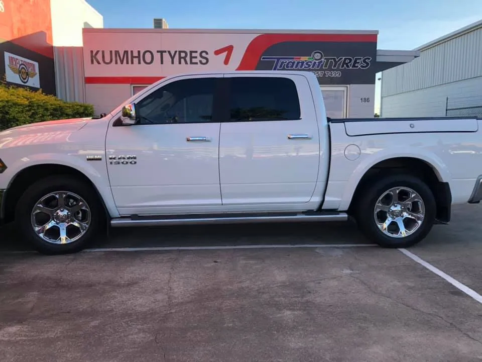 Pick-up with Kumho Tyres - Transit Tyres, Tyre and Wheel Services, Paget QLD